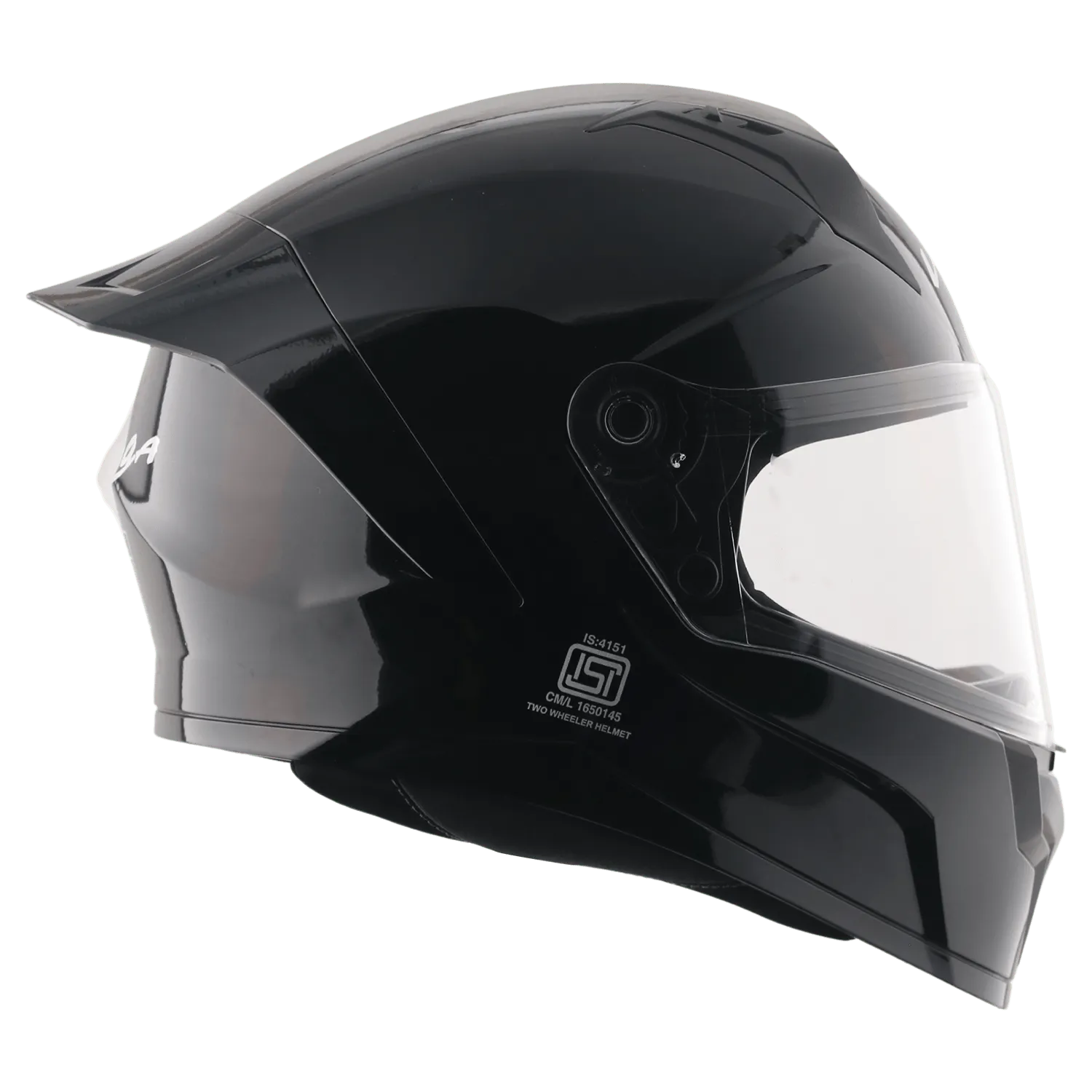 VEGA Sonic Dx Solid Black Full Face Helmet