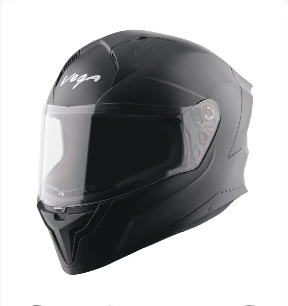 VEGA Sonic Tf Black Full Face Helmet
