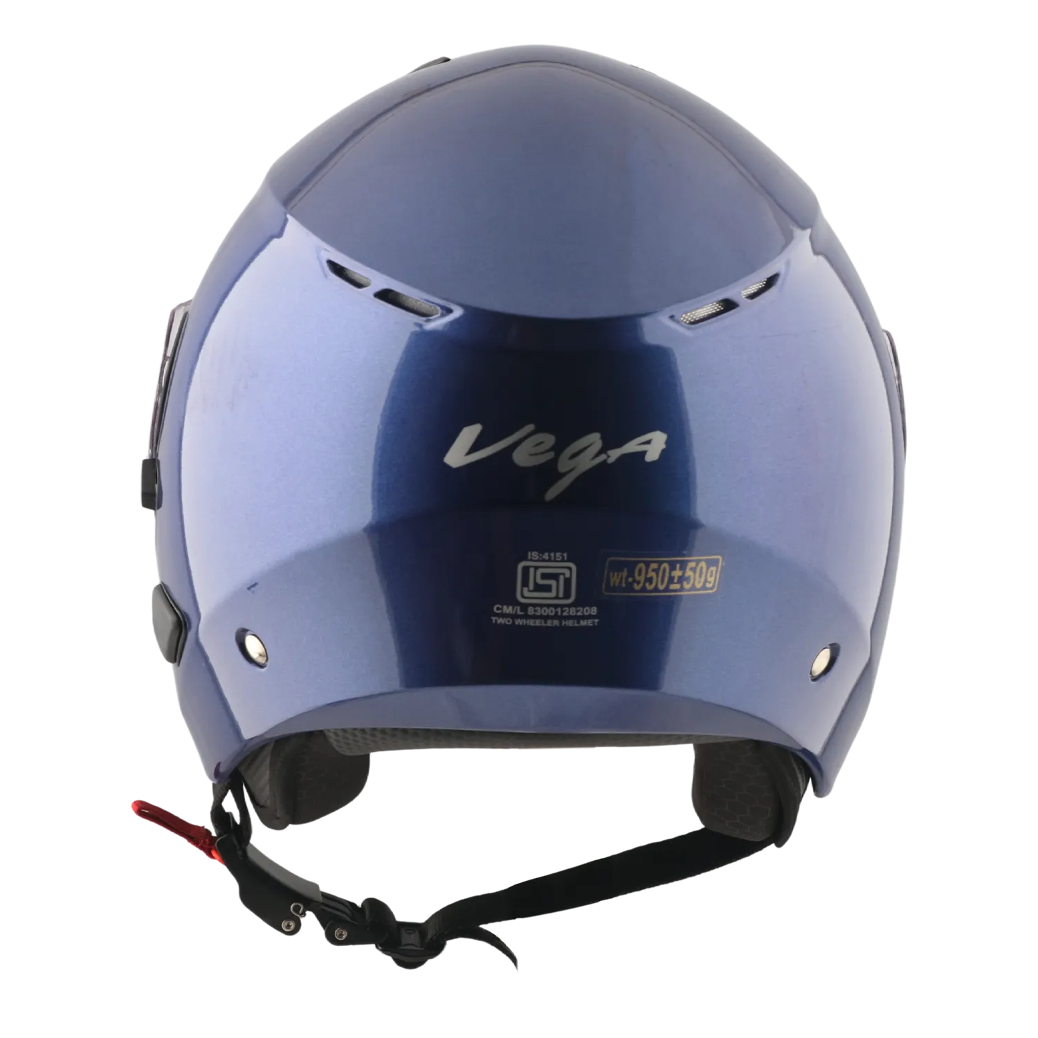 Vega Punch Solid M.Blue Half Face Helmet