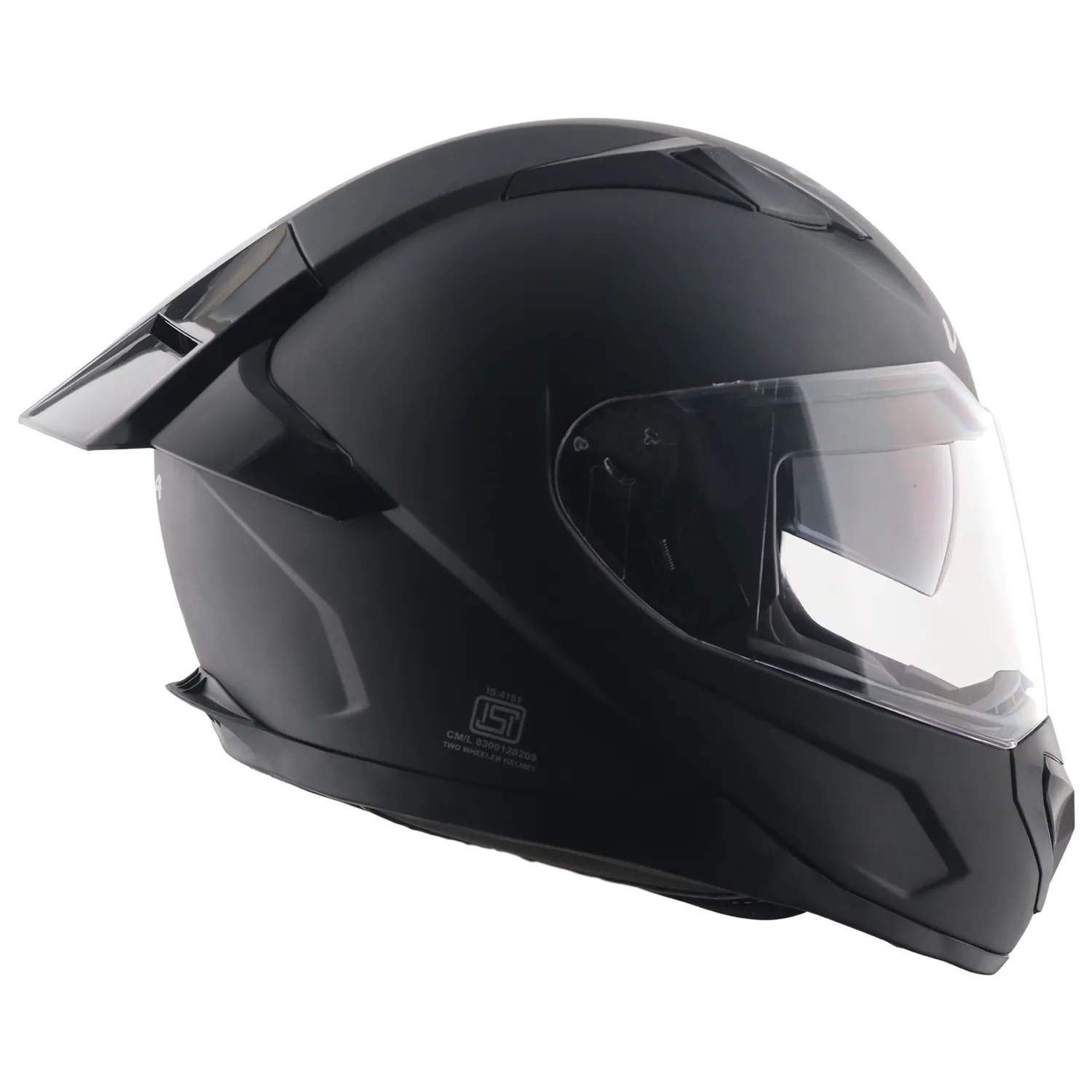 Vega Rapid Dx Dull Black Full Face Helmet