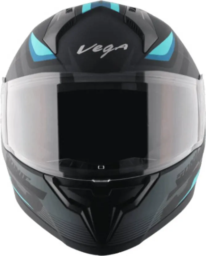 VEGA Sonic Dx Trigger Black Blue Full Face Helmet