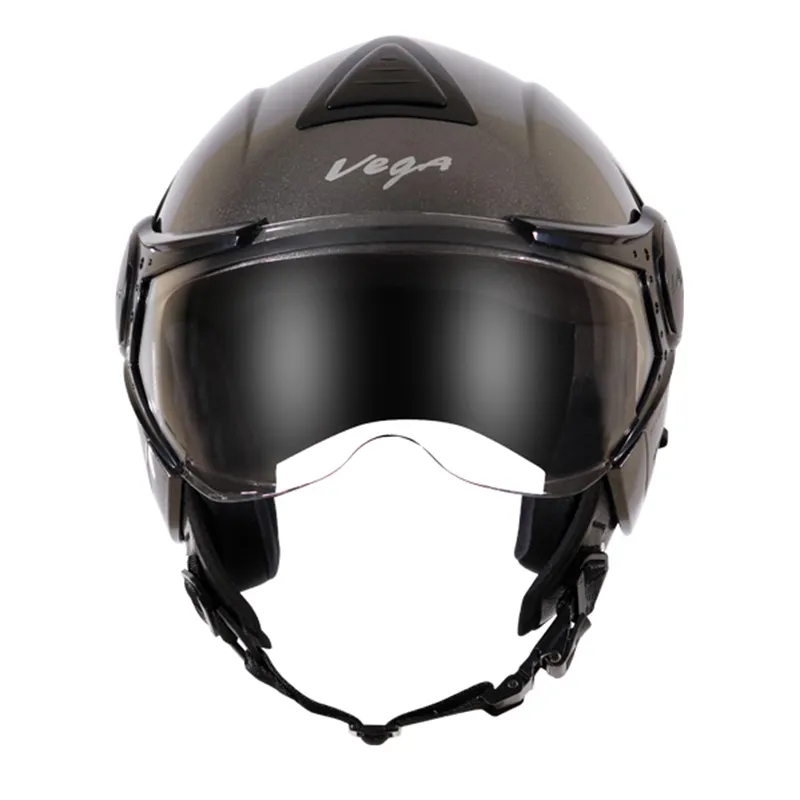 VEGA Verve Anthracite Half Face Helmet