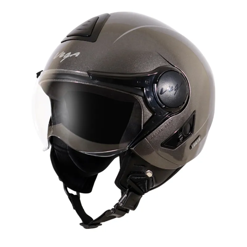 VEGA Verve Anthracite Half Face Helmet
