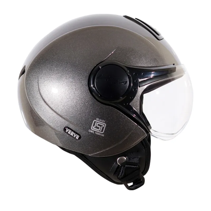 VEGA Verve Anthracite Half Face Helmet