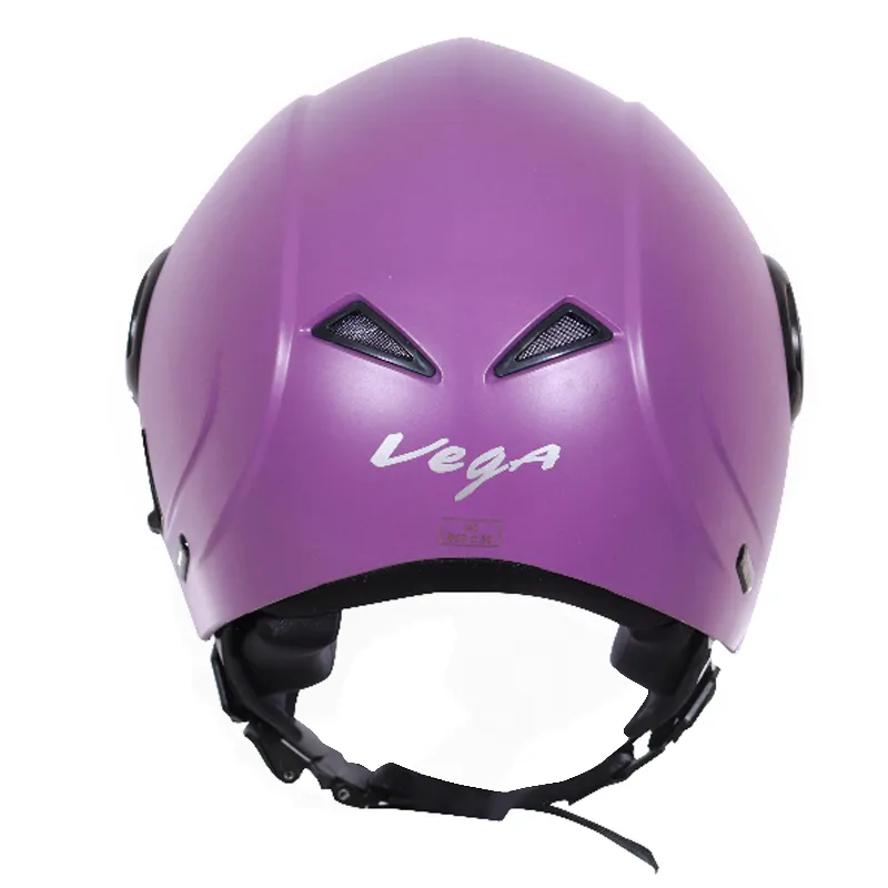 VEGA Verve Dull Purple Half Face Helmet