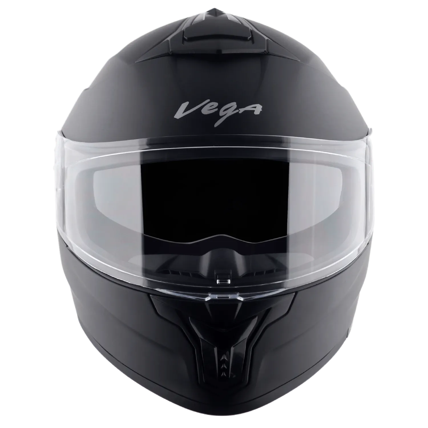 VEGA Zap Dx Solid Dull Black Md Full Face Helmet