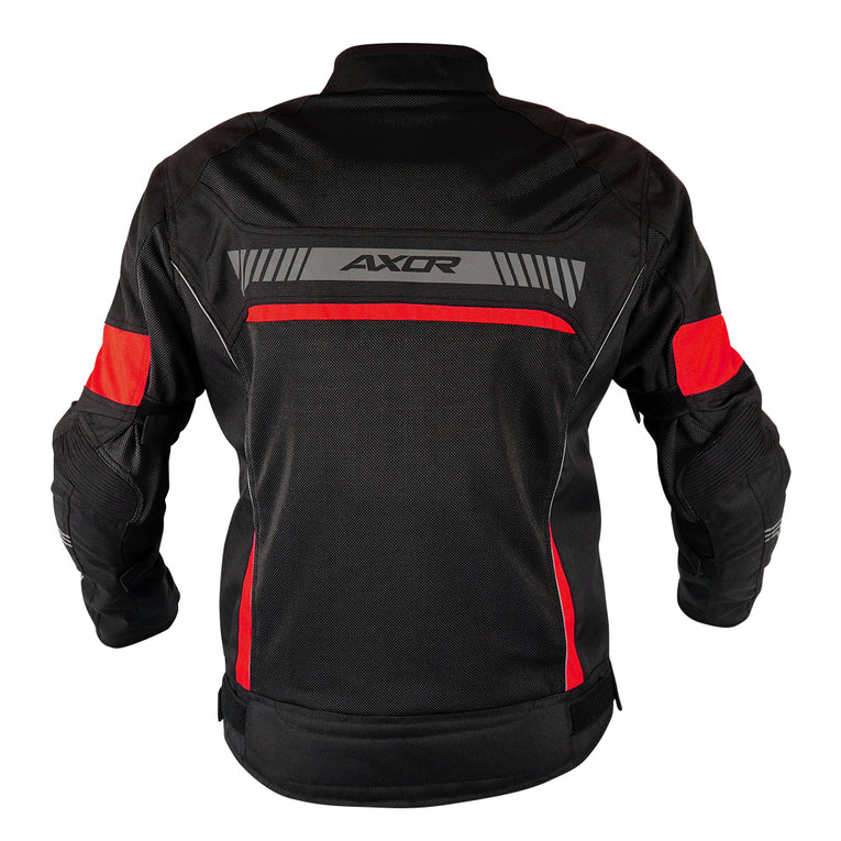 AXOR Cruise 2 Black Red Jackets Riding Gears