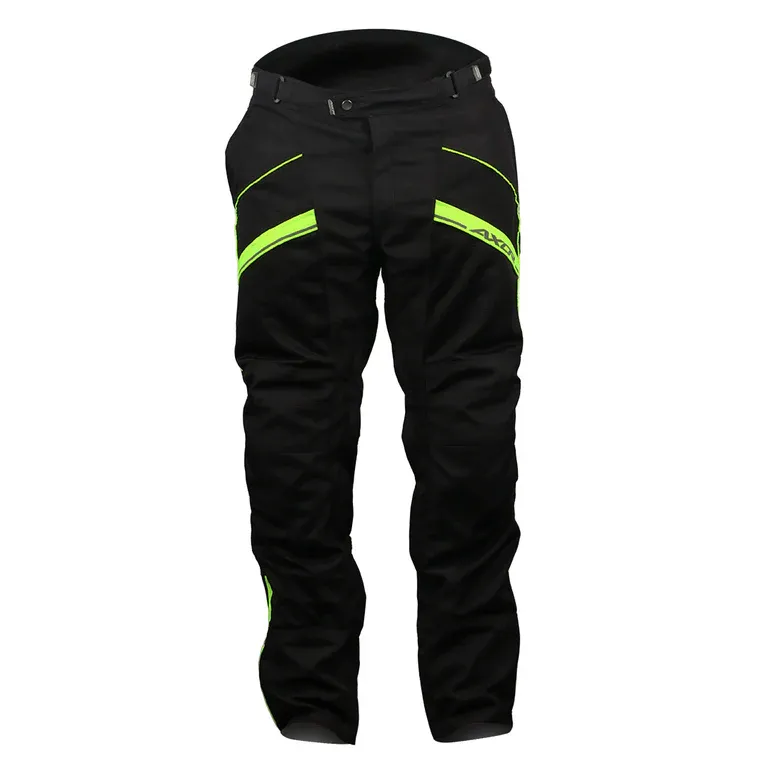 Axor Delta Black Neon Yellow Pants Riding Gears