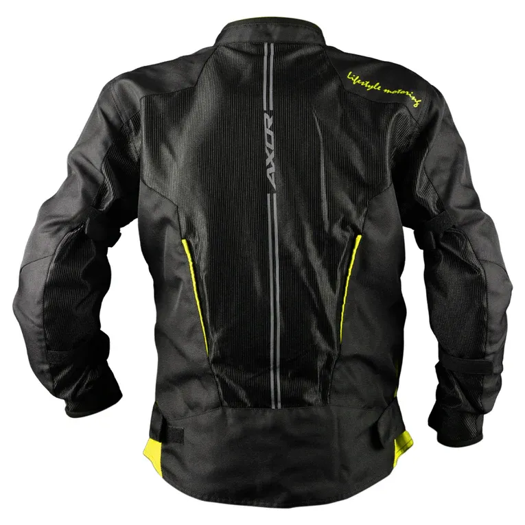 Axor Drift Black Neon Yellow Jackets Riding Gears
