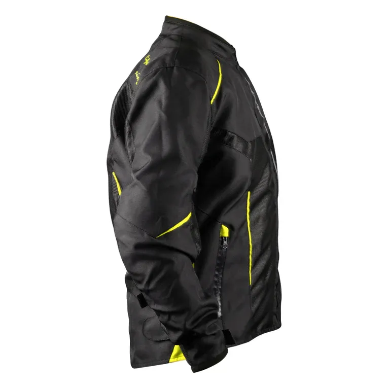 Axor Drift Black Neon Yellow Jackets Riding Gears