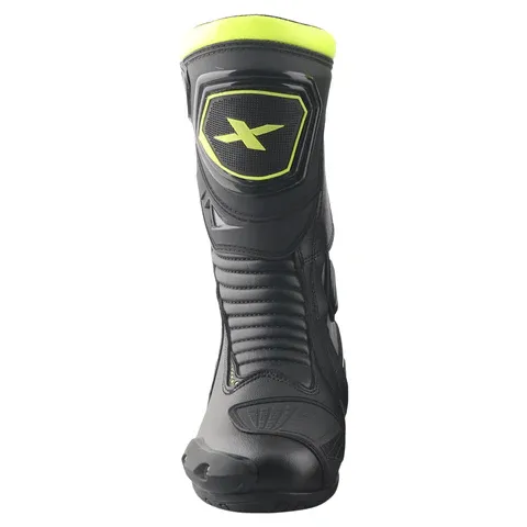 Axor Slip Stream Pro 10 Black Neon Green Riding Gears Boots