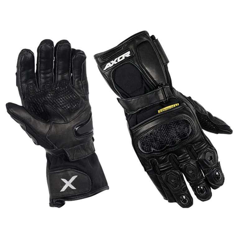 AXOR Czar Black Gloves Riding Gears