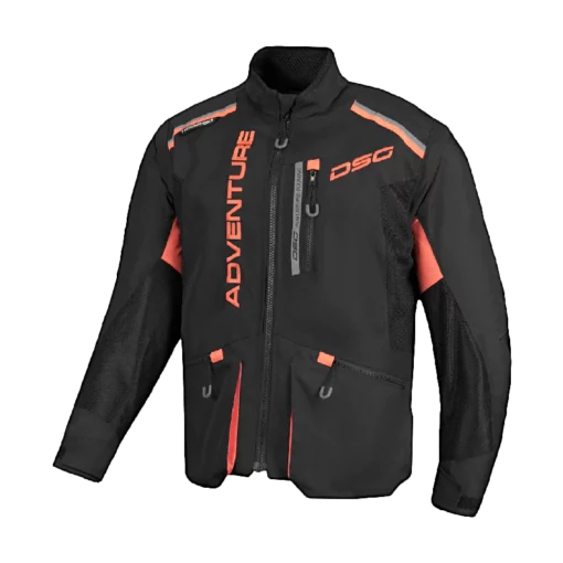 DSG Adv Gry Bk Orange Jacket Riding Gears