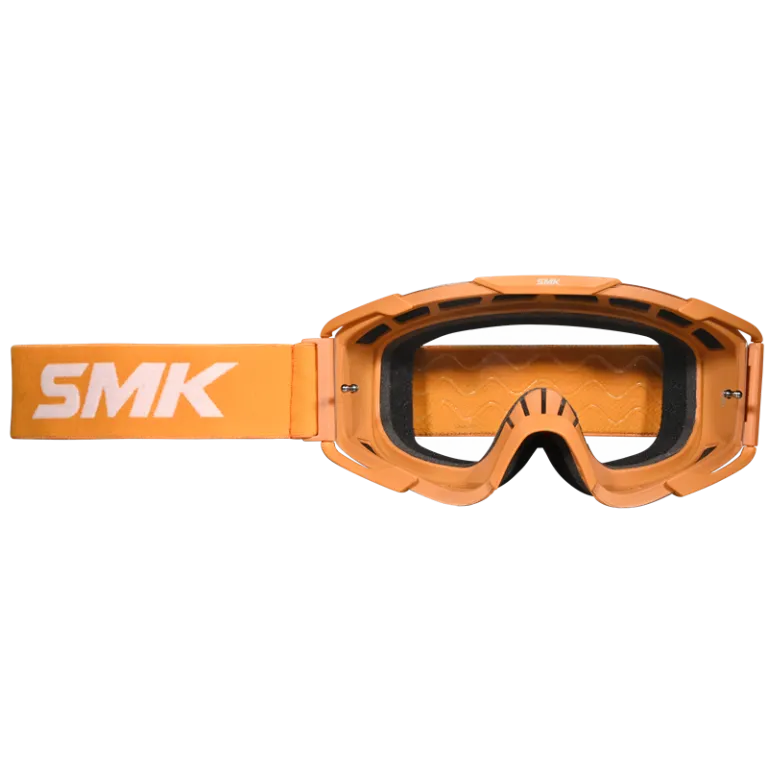 Smk Goggles Terrain Orange Clear Lens Riding Gears