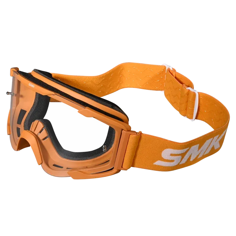 Smk Goggles Terrain Orange Clear Lens Riding Gears