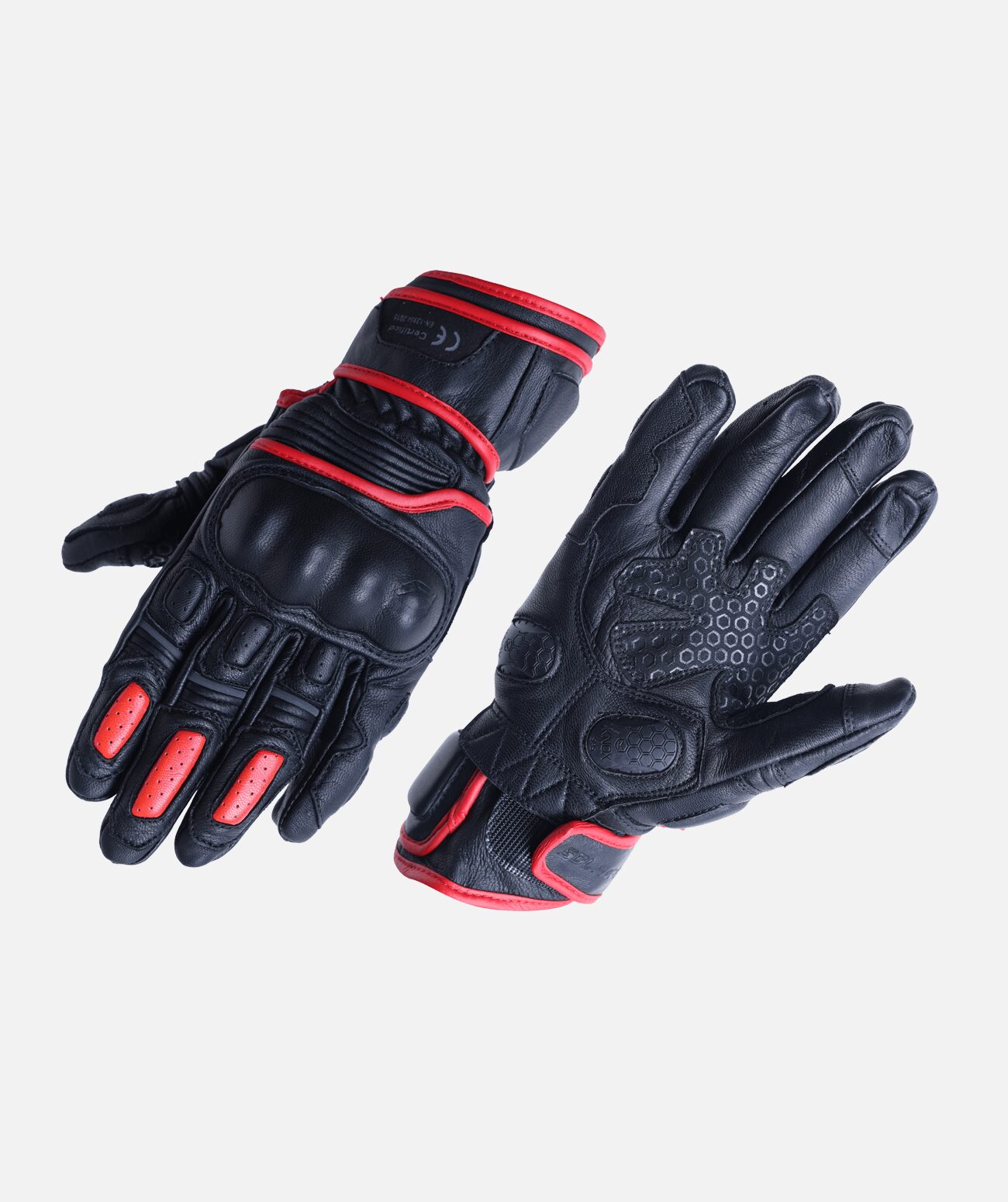 SOLACE Ramble Gloves Red Jackets Riding Gears