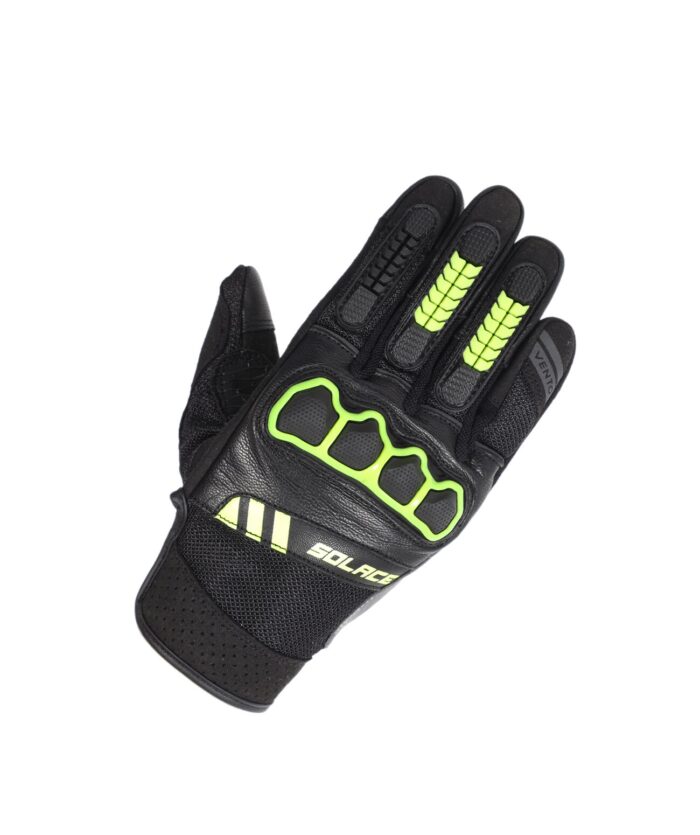 SOLACE Vento Neon Gloves Riding Gears