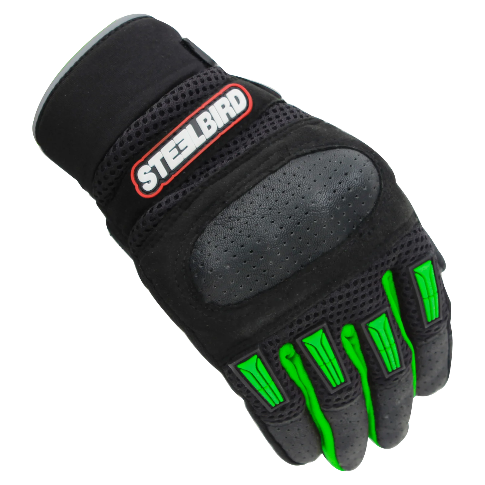 STEELBIRD Adventure Green Gloves Riding Gears