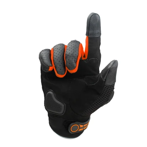 STEELBIRD Adventure Orange Gloves Riding Gears