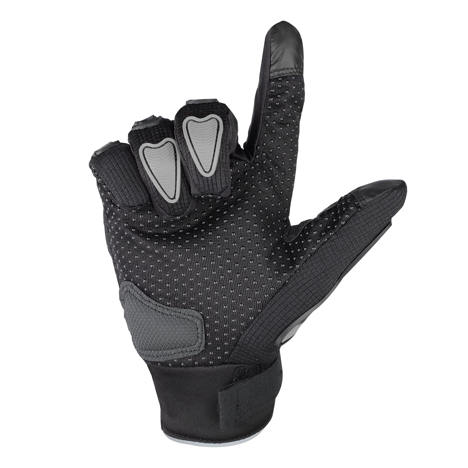 STEELBIRD Black Grey Gloves Riding Gears