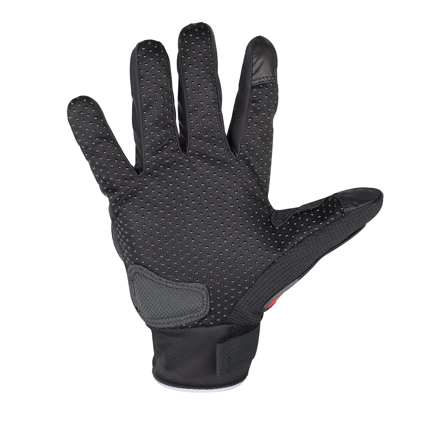 STEELBIRD Full Length Riding Black Red Gloves Riding Gears