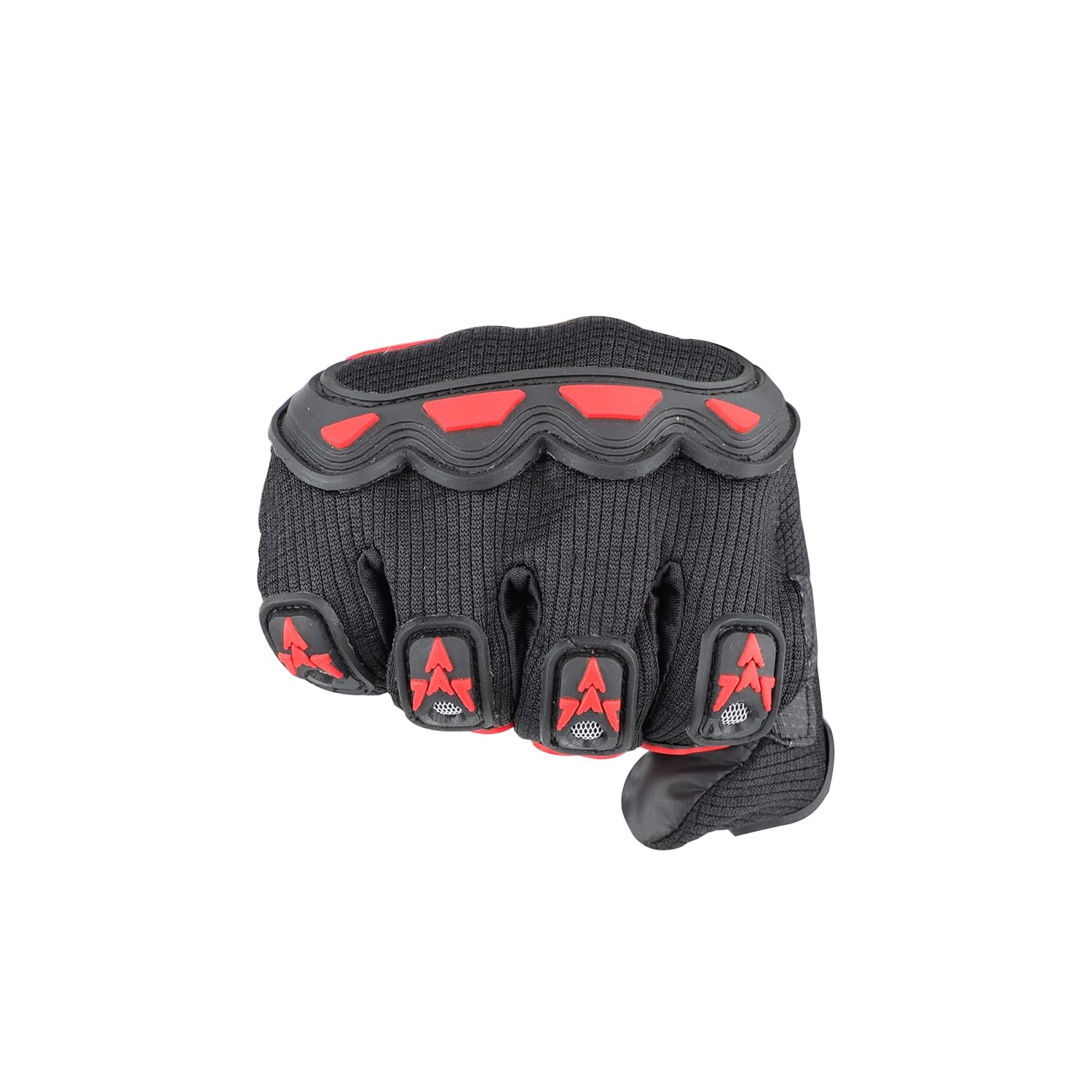 STEELBIRD Full Length Riding Black Red Gloves Riding Gears